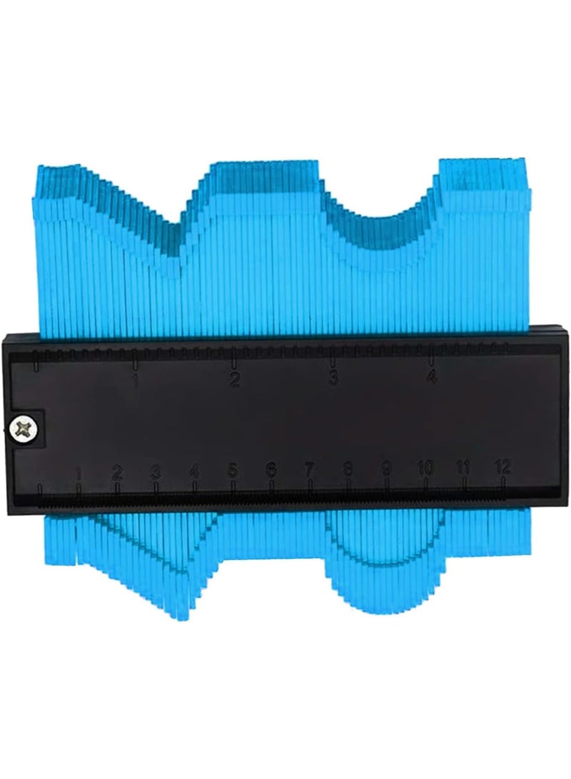 Cobest Contour Gauge with Lock, Contour Gauge Profile Tool, DIY Profile Gauge Duplicator Tool for Measuring, Marking, Duplicating and Installing, Woodworking Templates, Tiles and Laminate - Image 1