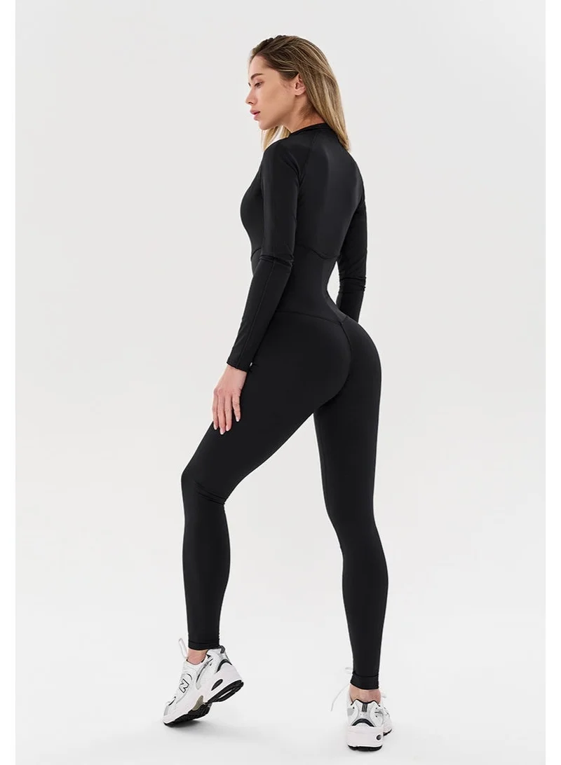 Bona Fide Bona Fide One Piece Workout Jumpsuits for Women - Athletic Romper Jumpsuit with Tummy Control and Lifting for Yoga, Gym