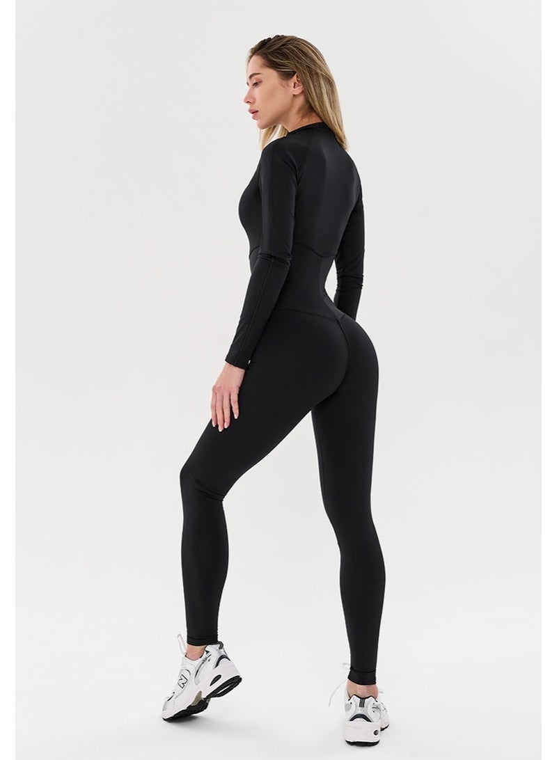 Bona Fide One Piece Workout Jumpsuits for Women - Athletic Romper Jumpsuit with Tummy Control and Lifting for Yoga, Gym - Image 3