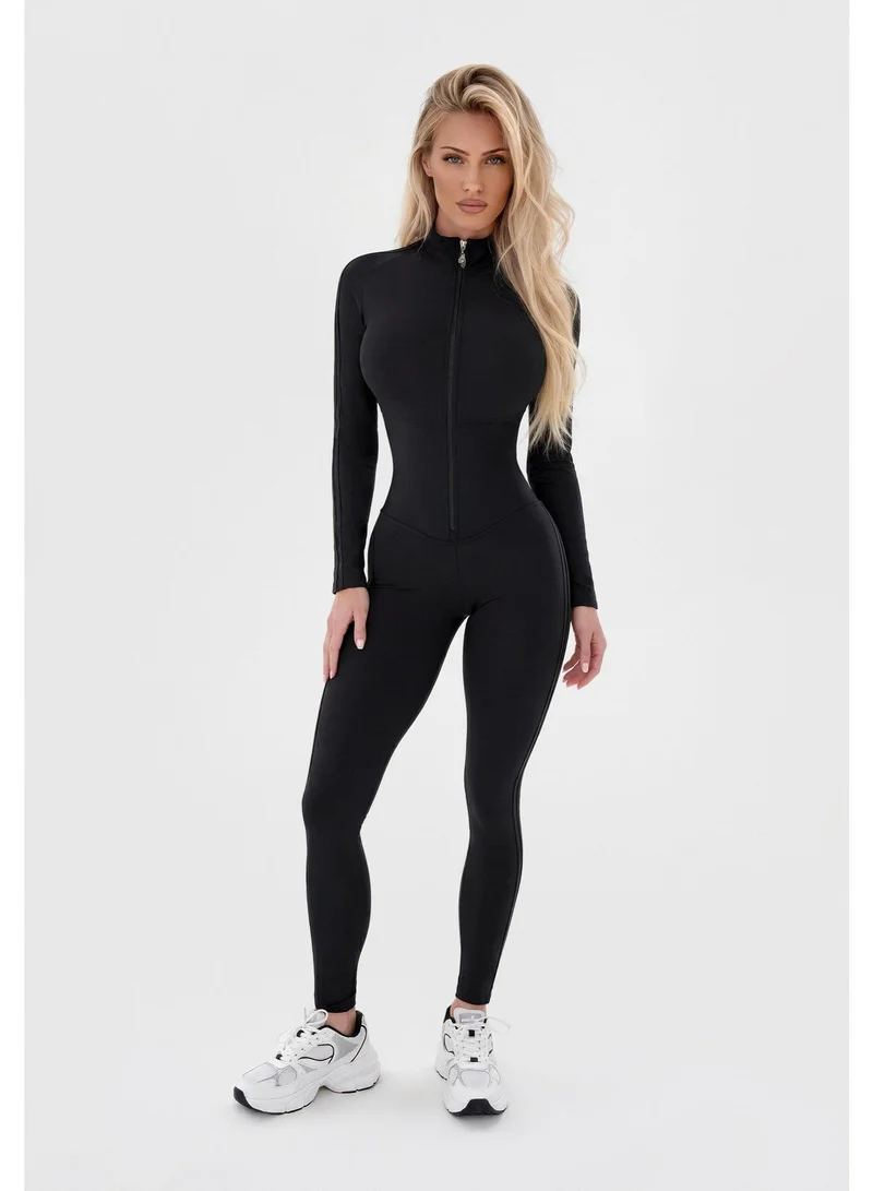 Bona Fide Bona Fide One Piece Workout Jumpsuits for Women - Athletic Romper Jumpsuit with Tummy Control and Lifting for Yoga, Gym