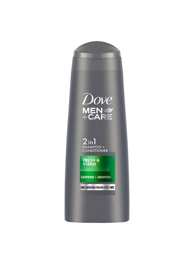 Dove Men+Care Fresh & Clean 2in1 Shampoo+Conditioner, 180 ml - Image 1