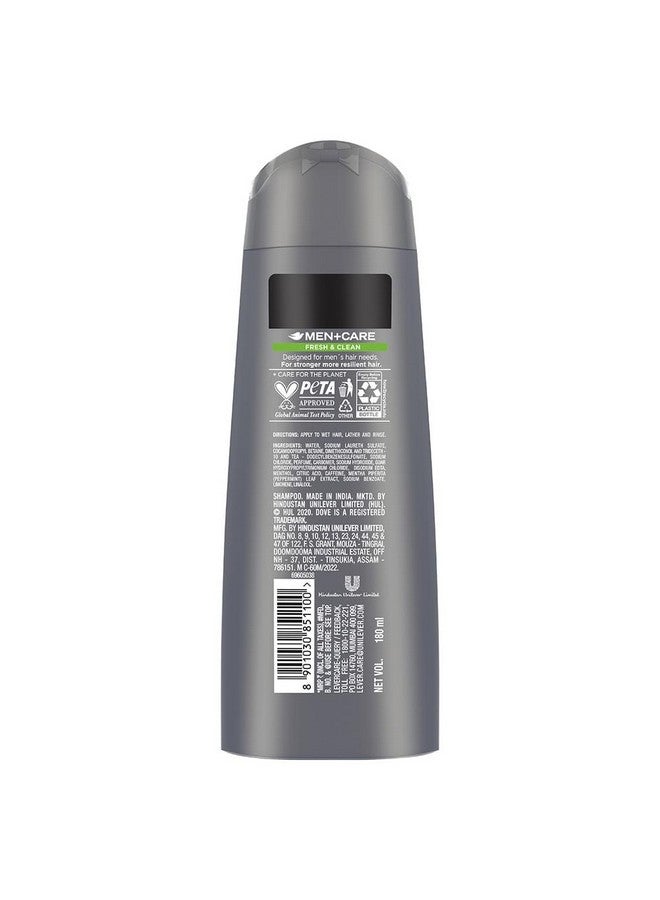 Dove Men+Care Fresh & Clean 2in1 Shampoo+Conditioner, 180 ml - Image 2