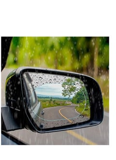 Generic Car Rearview Mirror Film, Anti Fog, Anti Glare, Anti Scratch, Anti Mis, Rainproof Waterproof, HD Nano Clear Protective Sticker Film for Car Mirrors, Side Windows, Safe Driving  - Image 1