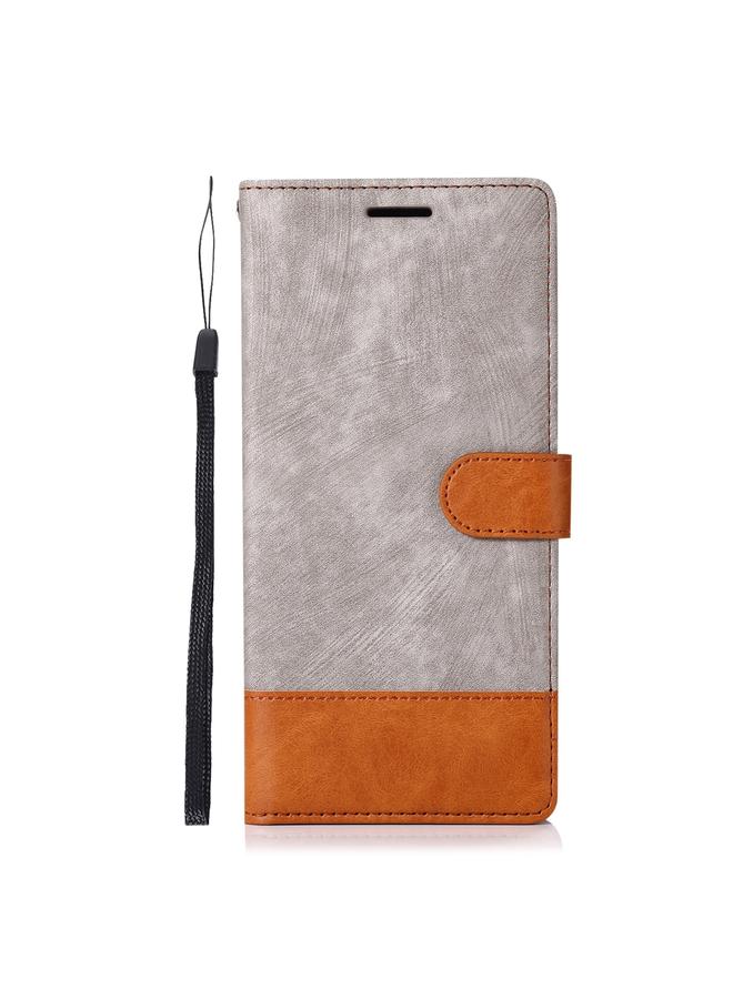 erorex Case For Samsung Galaxy S21 Ultra 5G Splicing Leather Phone Case - Image 2