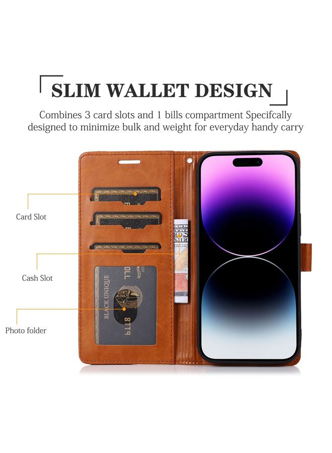 erorex Case For Samsung Galaxy S21 Ultra 5G Splicing Leather Phone Case - Image 5