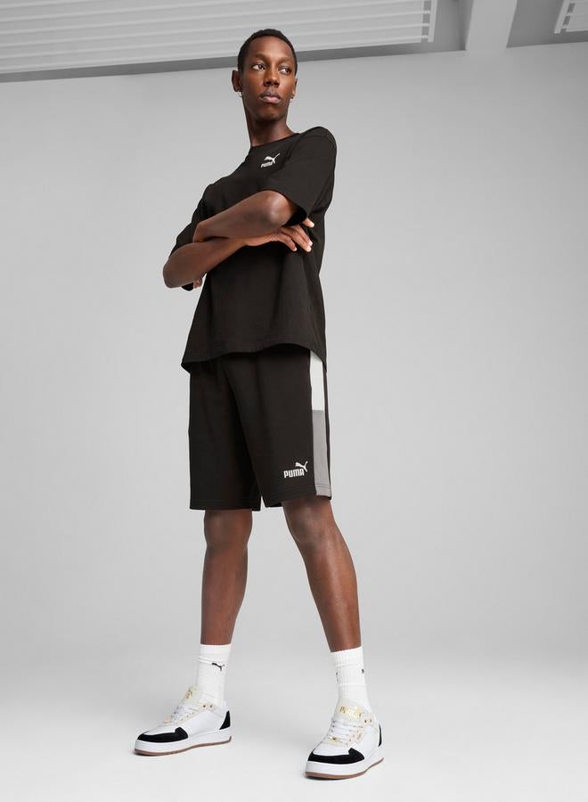 PUMA شورتات بطباعة الشعار للرجال - Image 1