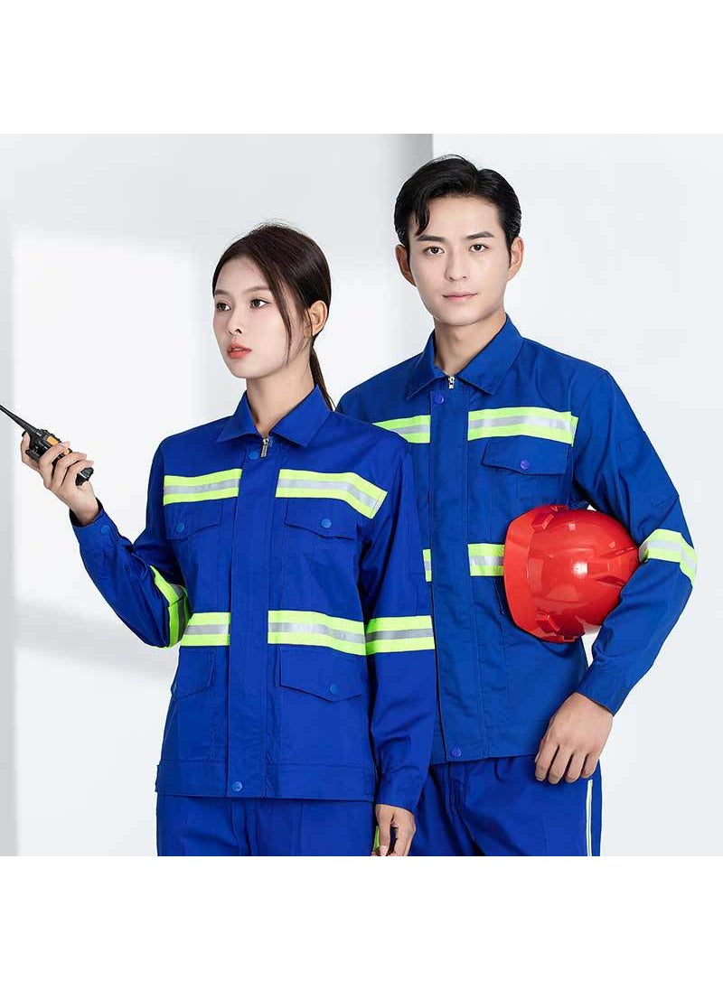 Generic - Breathable Comfortable Long Sleeve Workwear Uniform Royal Blue - Image 1