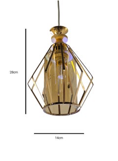 Tech Light Chandelier Gold E27*1 max40w  - Image 2