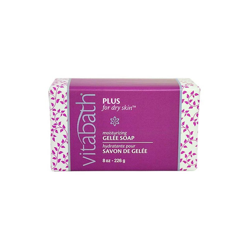Vitabath Moisturizing Gelee Soap Plus for Dry Skin 8 Ounce