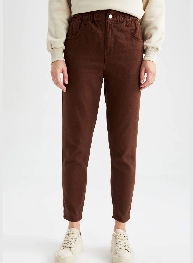 DeFacto Woman Paperbag Woven Trousers