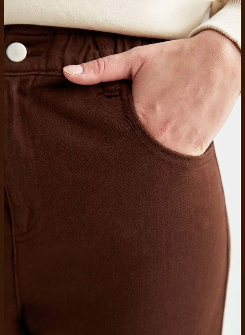 DeFacto Woman Paperbag Woven Trousers