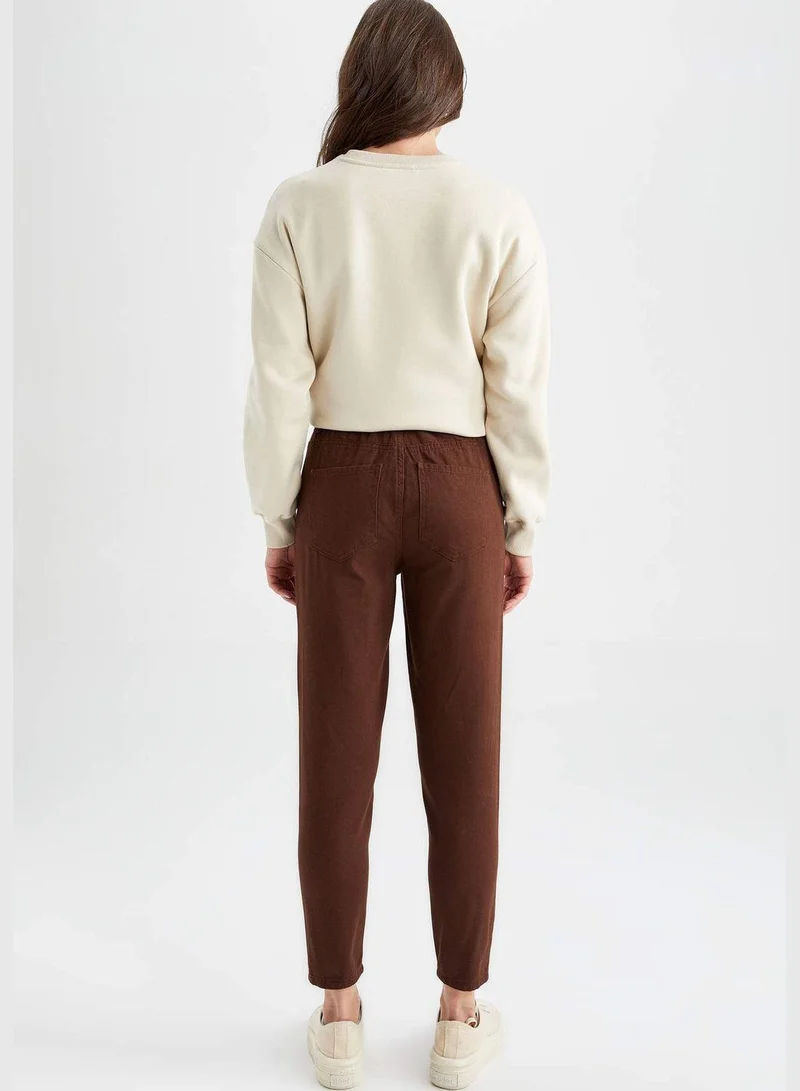 DeFacto Woman Paperbag Woven Trousers