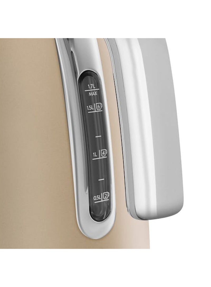 Smeg 50's Retro Style Electric Kettle 1.7 L 2400 W KLF03CHMEU Champagne Matte - Image 5