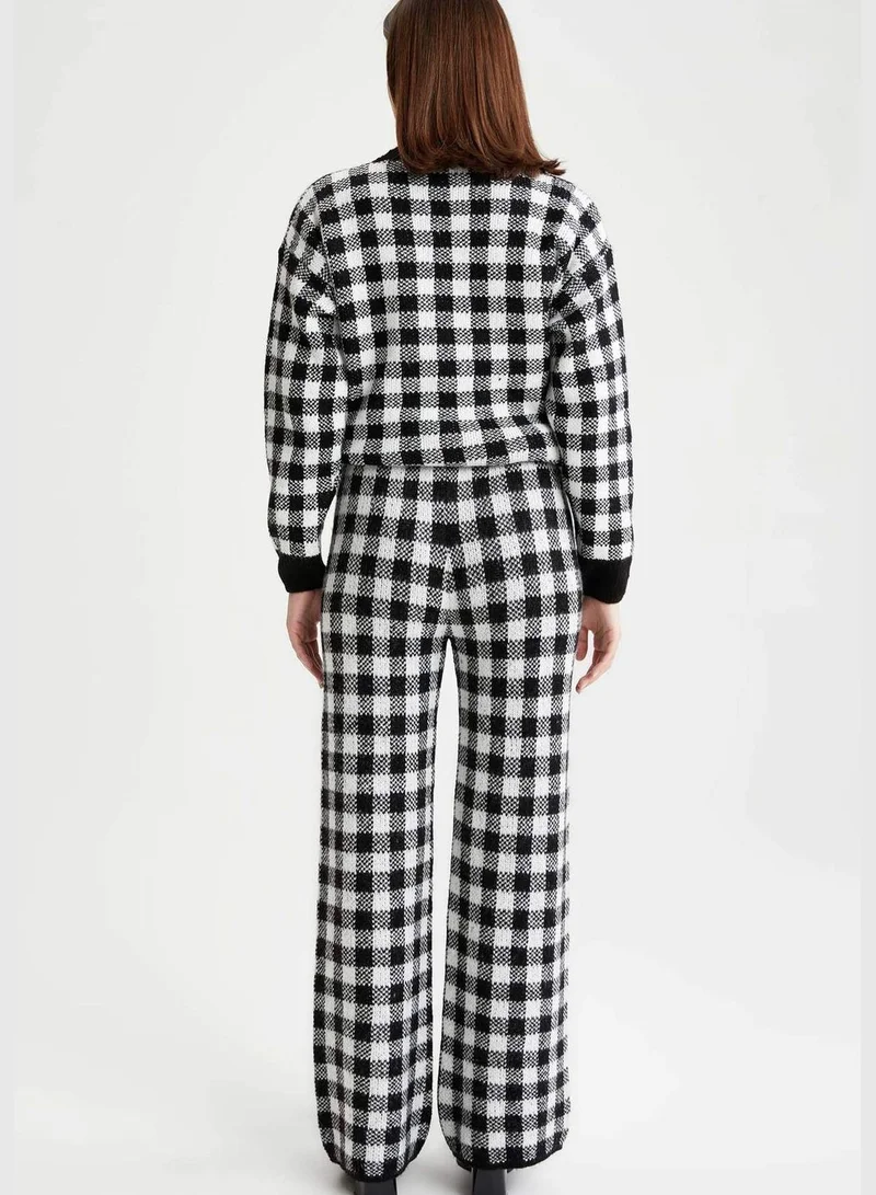 DeFacto Relax Fit High Waisted Culotte Trousers