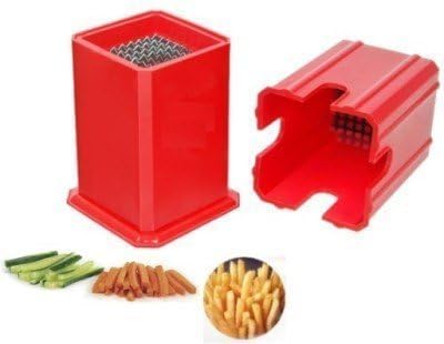Lucc1n LUCC1N Potato Chipser French Fries Chips Maker Machine Snacks Finger Chps Cutter Multi Colour Plastic  - Image 2