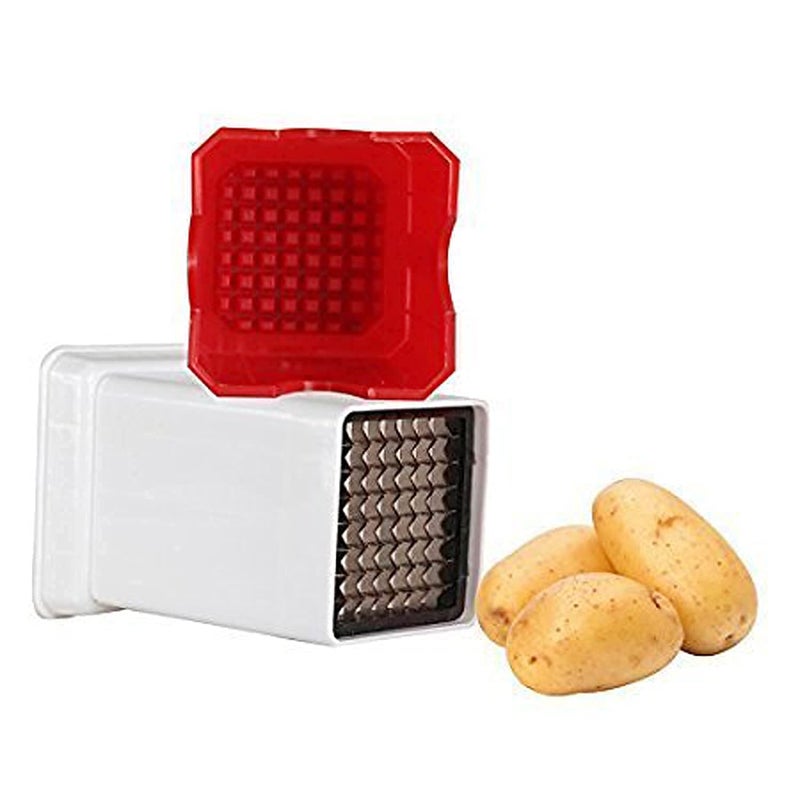 Lucc1n LUCC1N Potato Chipser French Fries Chips Maker Machine Snacks Finger Chps Cutter Multi Colour Plastic  - Image 4