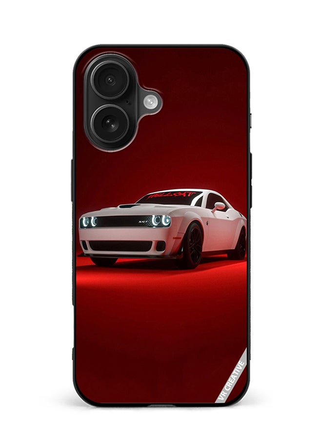 Protective Case Cover For Apple iPhone 16 Car Design Multicolour