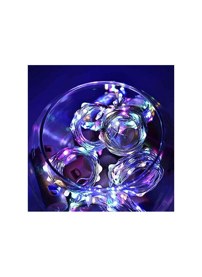 Generic - Wine Bottle Lights with Cork,10 Packs 2M 20 LEDs Copper Wire Battery Operated Beer Fairy String Cork Shaped for Mothers Day,Weddings,Daughter Gifts,Decorations - Image 1