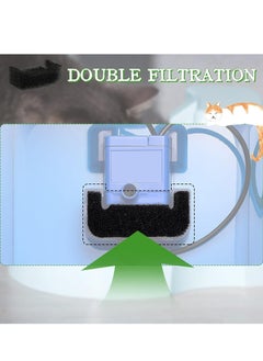 Oasisgalore Sponge Filter Replacement for Pet Fountains for Cats and Dogs (8 Pieces) .  - Image 2