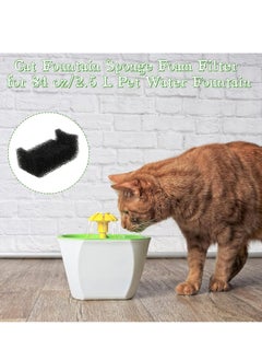 Oasisgalore Sponge Filter Replacement for Pet Fountains for Cats and Dogs (8 Pieces) .  - Image 4