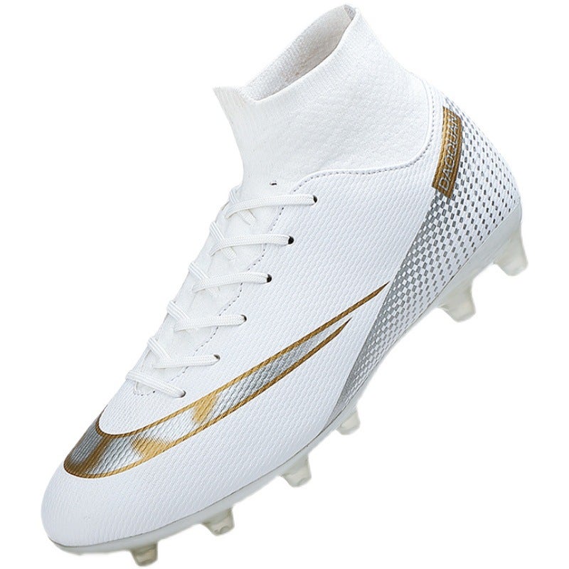 New High-Top Football Shoes For Men And Women Students Broken Tf Nail Adult Competition Nail Children'S Training Generation - Image 5