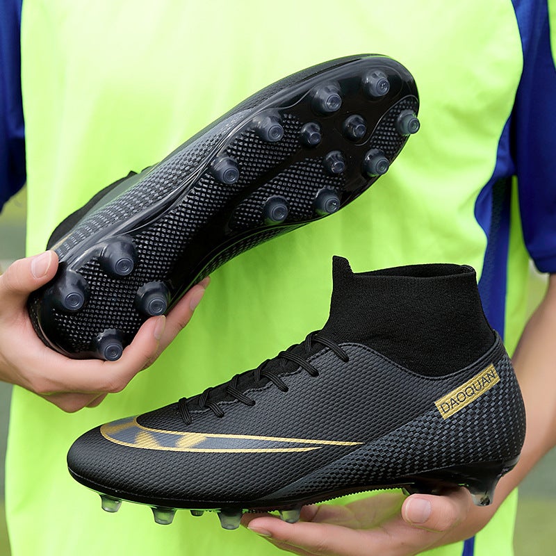 New High-Top Football Shoes For Men And Women Students Broken Tf Nail Adult Competition Nail Children'S Training Generation - Image 4