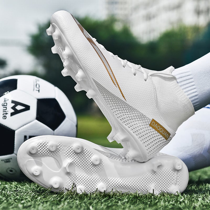 New High-Top Football Shoes For Men And Women Students Broken Tf Nail Adult Competition Nail Children'S Training Generation - Image 1