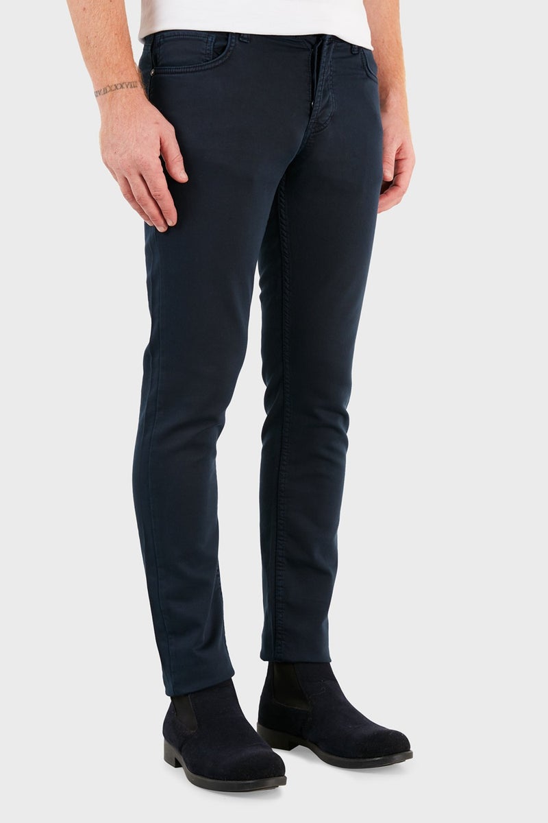 Exxe Slim Pocketed Cotton Jeans Men's Denim Trousers EX1001K0012BARTEZ  - Image 5