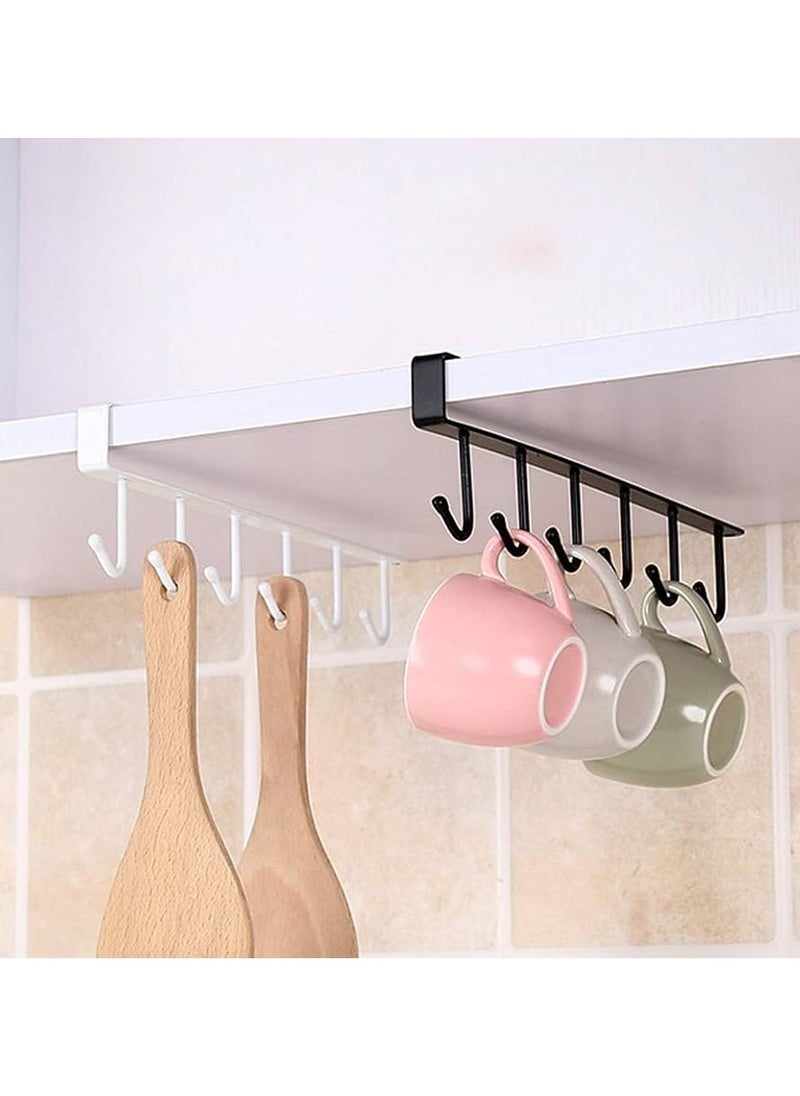 Spaceshoop Under Cabinet Mug Holder Rack  - Image 1