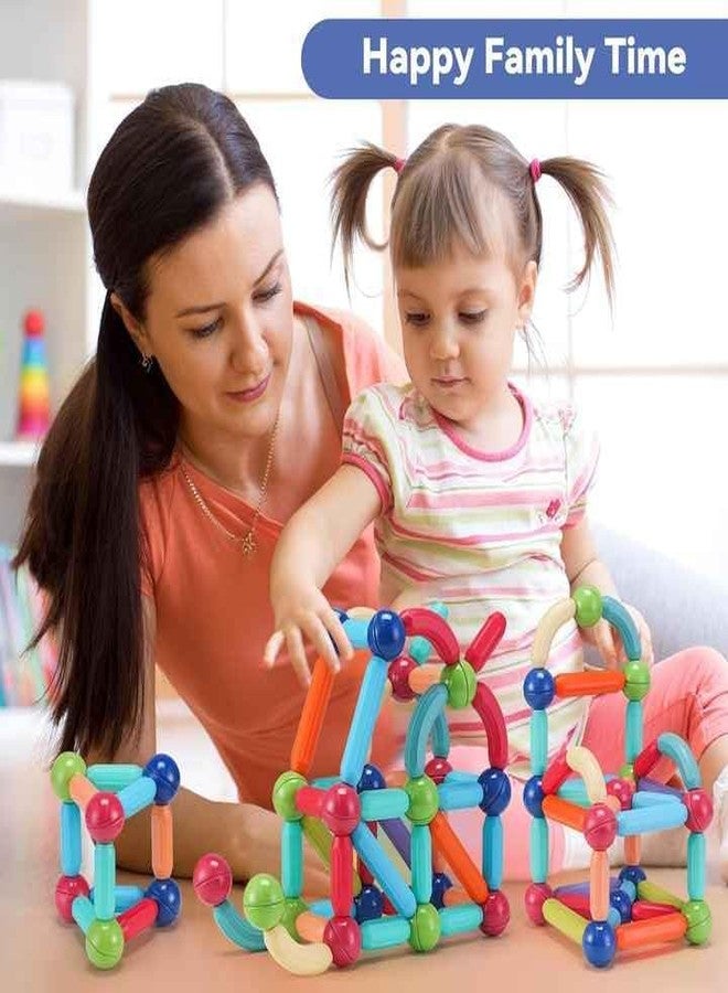 KAVANA Magnetic Building Sticks Blocks Kids Toy, Learning Sticks and Balls, Activities Toy for Toddlers, Educational Magnet Building Blocks,Kids Toys for 3+ Year Old Gifts(25pcs) - Image 2