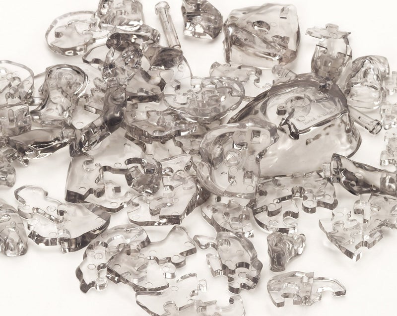 Beverly Crystal Clear 3D Puzzle - The Thinker (43Piece) Crystal Puzzle - Image 3