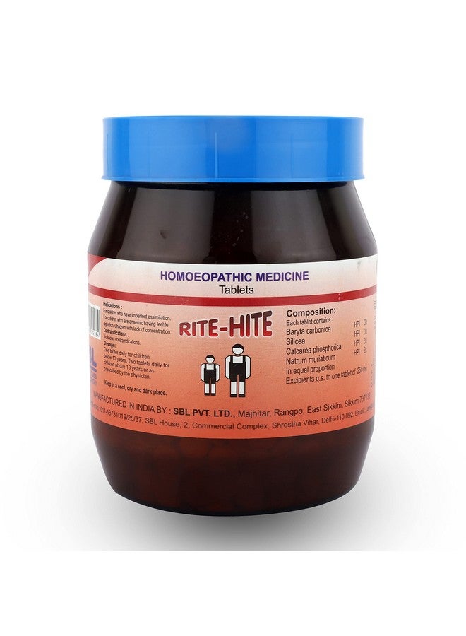 SBL's Rite Hite - 25 Gm |Pack Of 1| - Tablet - Image 2
