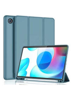 Smart Case for Samsung Galaxy Tab a7 Case 10.4 Inch 2022 2020 (SM-T509 T500 T503 T505 T507) with Pencil Holder, Soft TPU Smart Stand Back Cover Auto Wake/Sleep Feature - Green