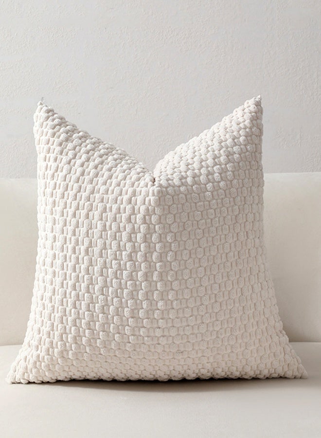 BF HOME Set of 4 Pillow Covers, Throw Pillow Covers, Short Plush Cushion Covers, Decorative Solid Colour Cushion Covers 45cm x 45cm for Living Room Sofa Cushions - Image 4