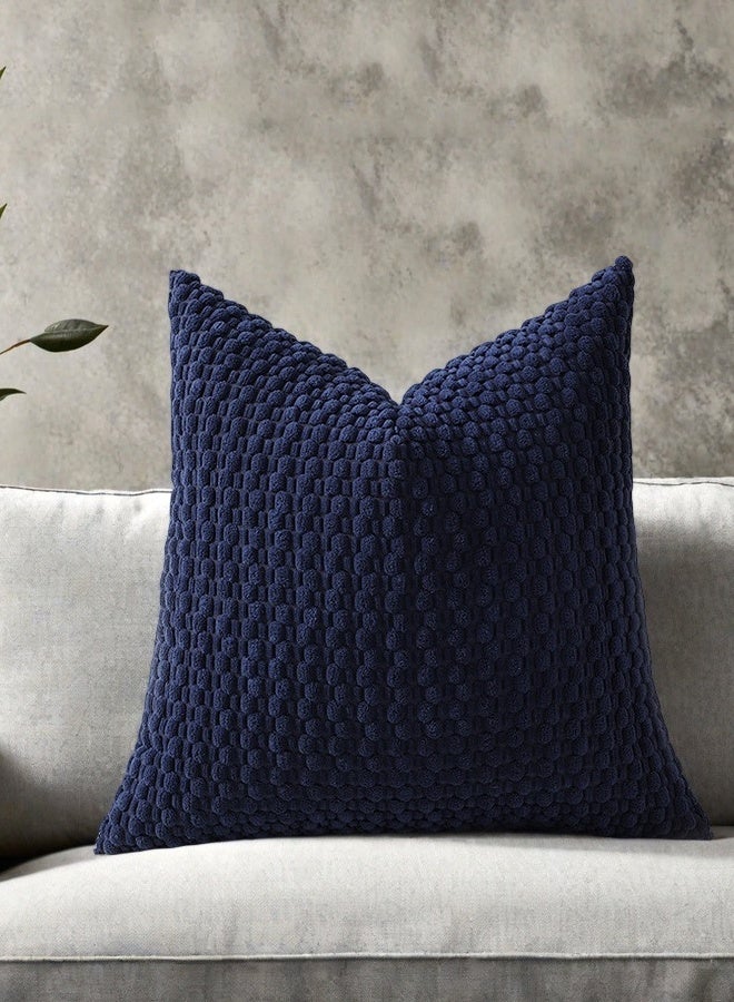 BF HOME Set of 4 Pillow Covers, Throw Pillow Covers, Short Plush Cushion Covers, Decorative Solid Colour Cushion Covers 45cm x 45cm for Living Room Sofa Cushions - Image 5