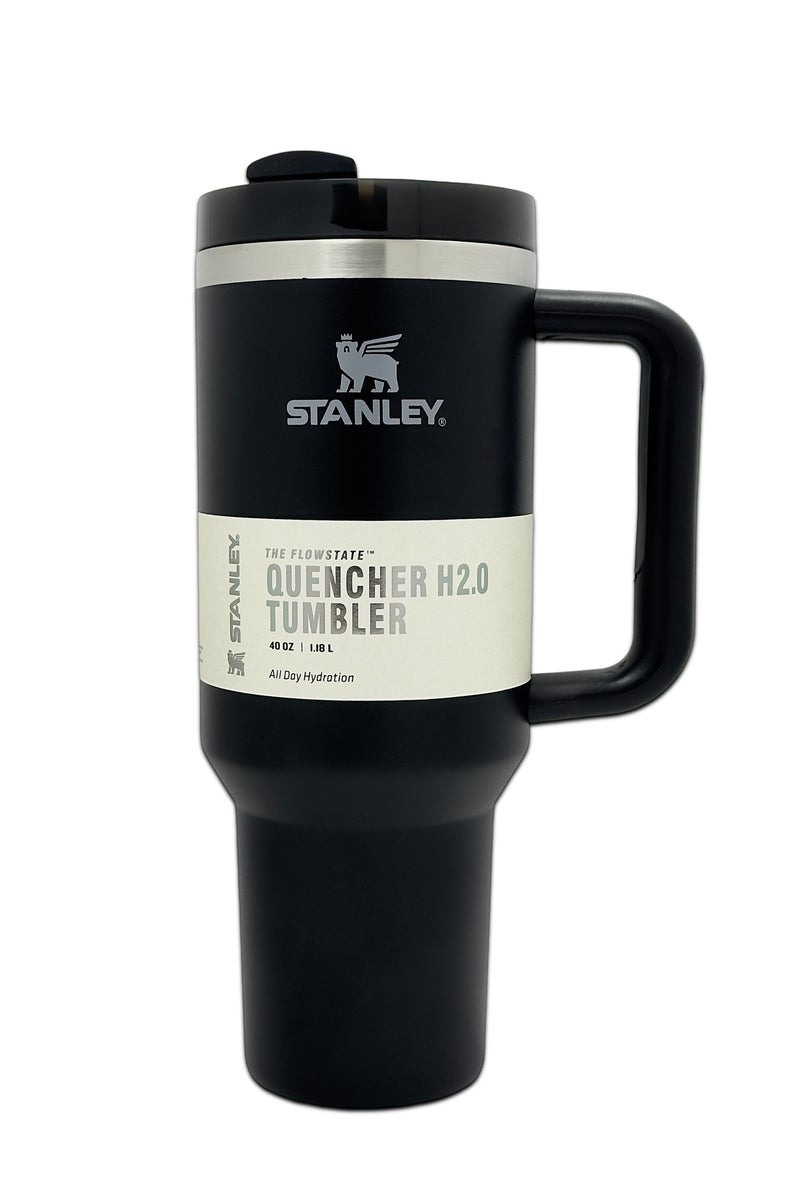 STANLEY Quencher H2.0 FlowState Stainless Steel  black - Image 1