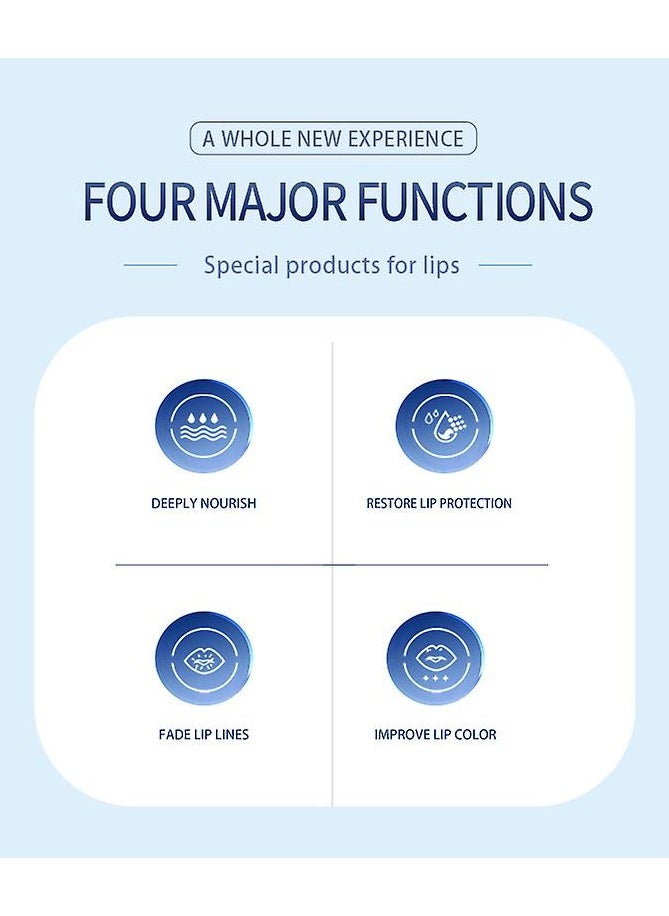 HEALMUSZ - Lip Repair Gel Youthful Lip Replenishes Ultimate Solution for Youthful Lips Fade Lip Lines Deeply Nourishes Moisturizes Lips Exfoliate Repair Cream 20g - Image 1