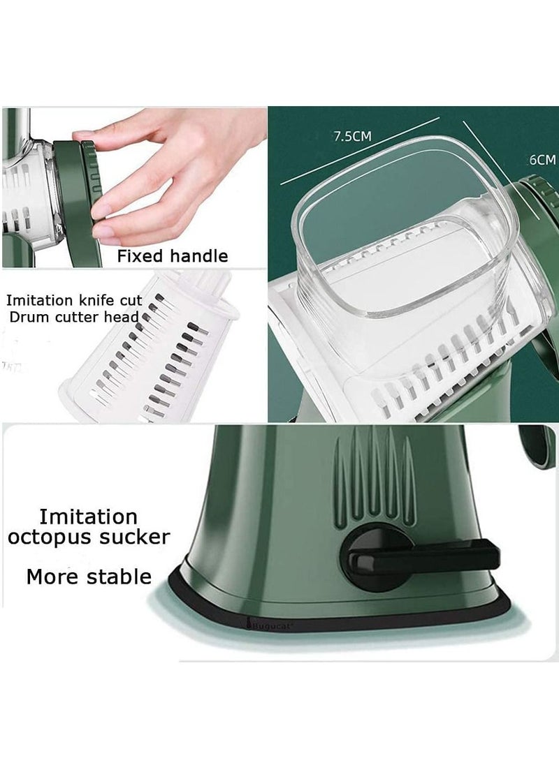 Arabest Vegetable Chopper, Vegetable Chopper, Cheese Grater, Potato Chopper, Mandolin Slicer, Peeled Food Salad Chopper, Vegetable Slicer Spiralizer with 5 Interchangeable Stainless Steel Blades  - Image 2