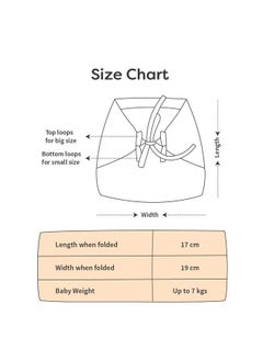 Superbottoms Basic Langot For New Born Baby Pack Of 6 | 100% Pure Cotton Double Layered Langot | Extra Soft & Breathable Nappy | Fits Babies From Medium To Large | Up To 5 Kg (0-6 Months)  - Image 5
