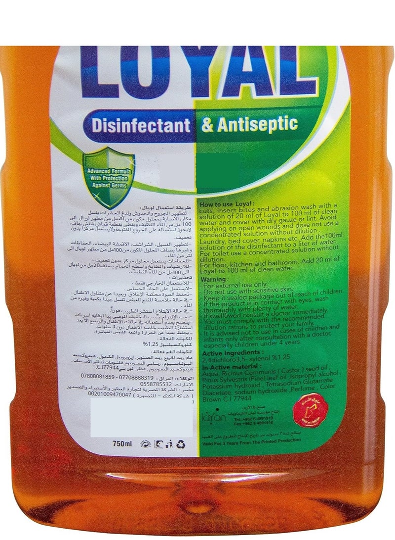 loyal مطهر ومعقم 750 مل - Image 2
