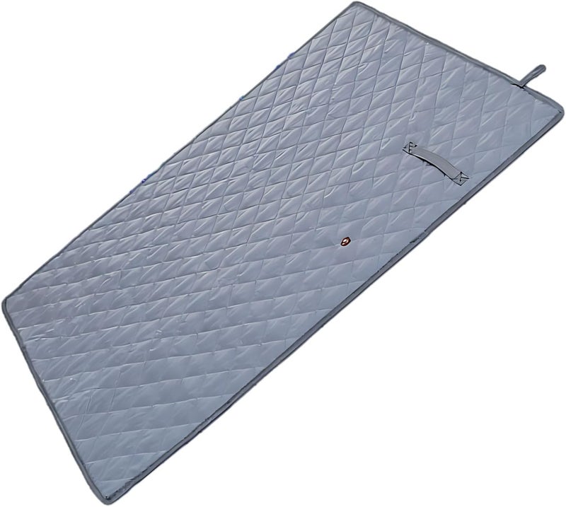 39.4 X 29.1 in Waterproof Pet Mat, Foldable Sofa Bed for Dogs and Cats, Travel-Ready and Washable for Outdoor and Car Use, Grey - Image 1