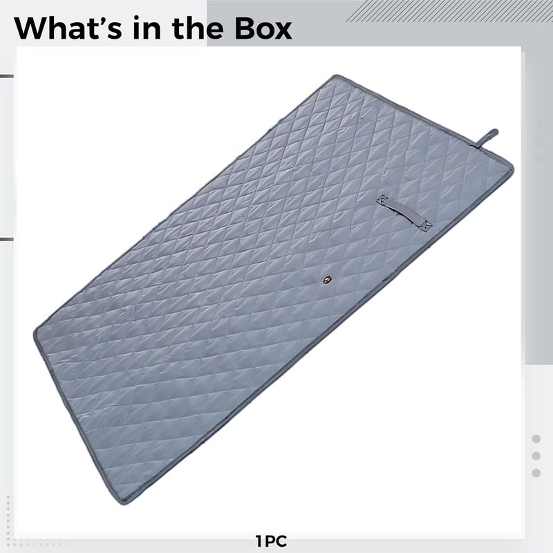 39.4 X 29.1 in Waterproof Pet Mat, Foldable Sofa Bed for Dogs and Cats, Travel-Ready and Washable for Outdoor and Car Use, Grey - Image 5