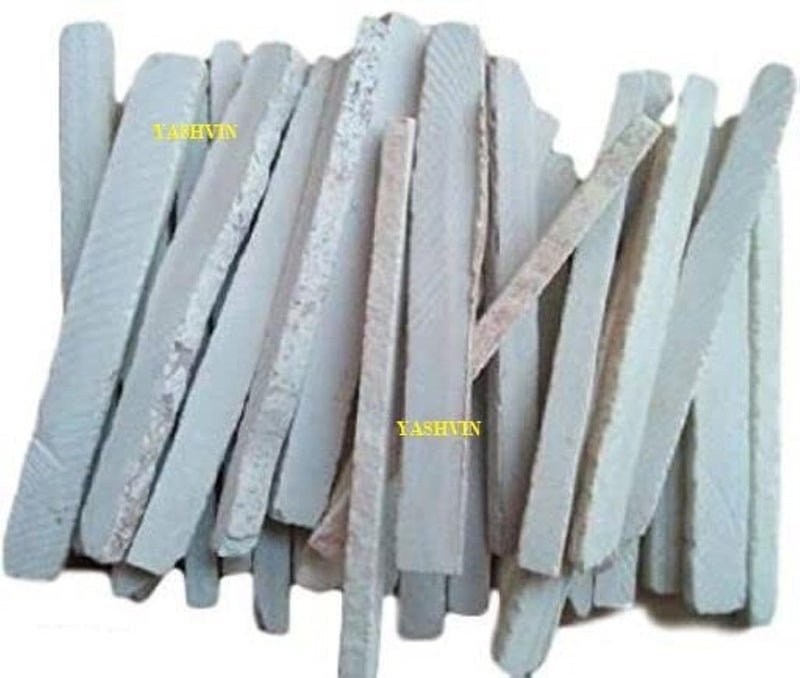 RD Fun Writing Natural Earthy Slate Bar Natural Limestone Slate Chalk Pencil - Pack of 100 PCS (Saleti Chalk) |PS14.19.22