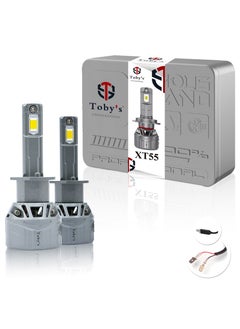 Toby's Tobys XT55 H1 2 Pieces Car LED Headlight Original 55W/piece Power 5500/piece Lumens With Color Temperature 6500K  - Image 1