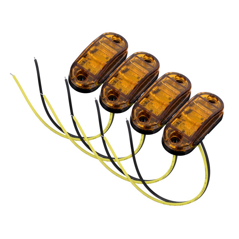4 Pcs Side Marker Lamp Trailer Tail Light Signal - Image 4