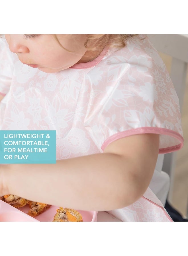 Bumkins Bibs - Toddler Bibs, Waterproof, Large for 1-3 Years, Short Sleeve - Image 3