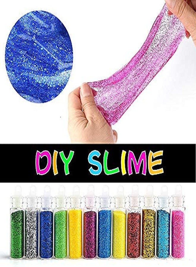 Firstly Traders Air Dry Clay Magic Foam Clay DIY Creative Dough + Crystal Slime Kit Set + Toy Slime for Girls Boys Toys Kids Art Craft with Glitter and Tool (6 Slime+12 Clay+3 Toy Slime) - Image 5