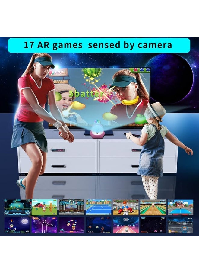 Dance Mat for Kids and Adults, Musical Electronic Dance Step Pad with 100+ Games, 200+Songs, HD Camera, 2 Motion Sensor Controllers, MTV & Cartoon Modes, Toy Gift for Girls& Boys Age 3+ - pzsku/ZF348BAE3830FD6ABD046Z/45/_/1729172857/275f4a1c-f549-4625-a2be-d118d942d39c