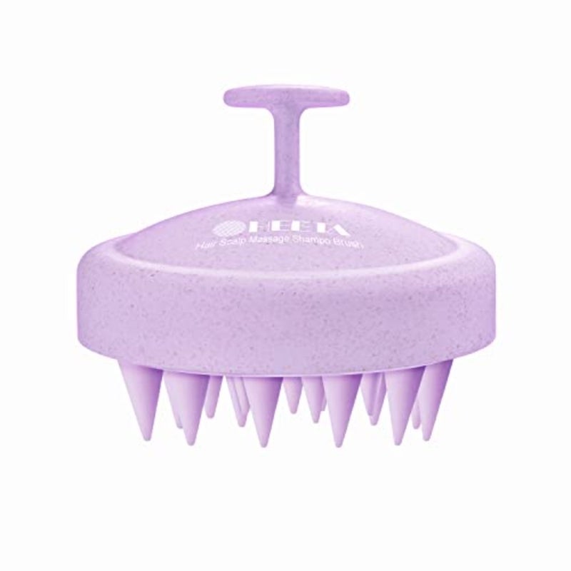 HEETA Scalp Massager for Hair Growth, Soft Silicone Bristles to Remove Dandruff and Relieve Itching, Scalp Scrubber for Hair Care Relax Scalp, Shampoo Brush for Wet Dry Hair - Image 2