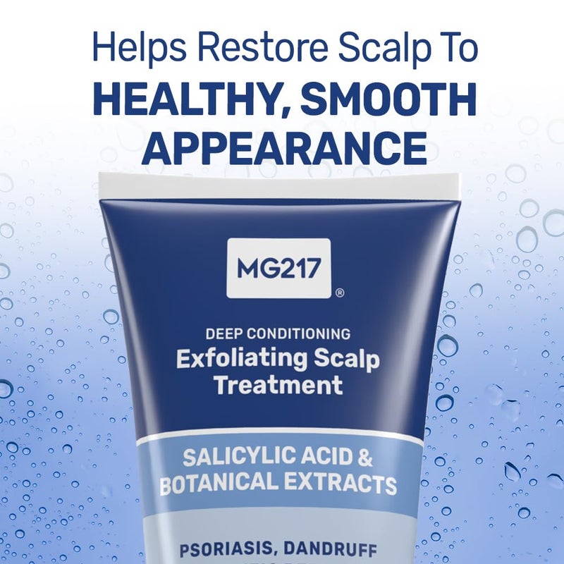 MG217 Deep Conditioning Salicylic Acid Scalp Care for Psoriasis, Exfoliating and Hydrating Formula, Sulfate-Free, Paraben-Free, Cruelty-Free, Fragrance-Free, 6 fl oz - Image 3